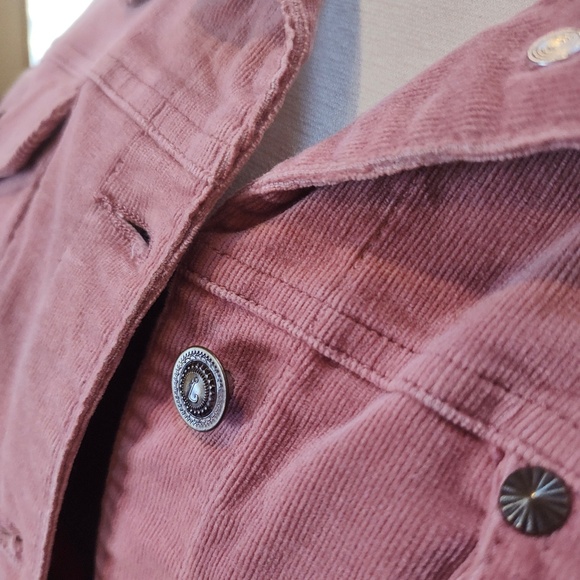 2x or 1x Pink Corduroy Jacket - Picture 3 of 8